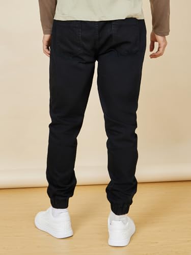 Image of Styli Men Balloon Fit Jeans with Pocket Construction | High-Rise Relaxed Fit Denim Pants | Comfortable Casual Everyday Wear | Stylish Wide-Leg Denim for Smart Casual Outfits