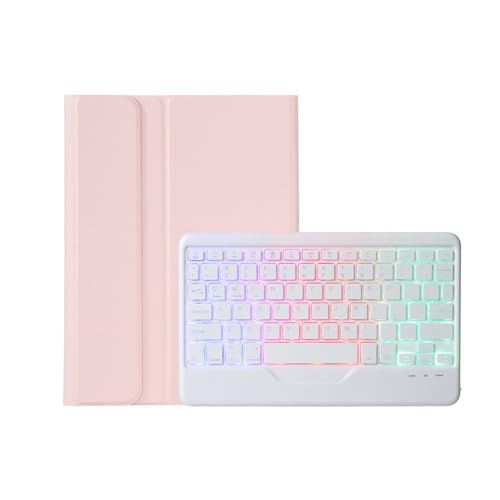 Clavier QWERTY pour Lenovo M11 Xiaoxin Pad 11 : étui rose idéal pour le café