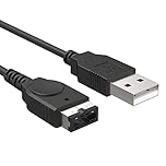 SPEPY Black GBA SP Charger USB Cable for Nintendo DS Original Console(NDS)/ Gameboy Advance SP (GBA SP) USB Power Charger Cable 3.9ft