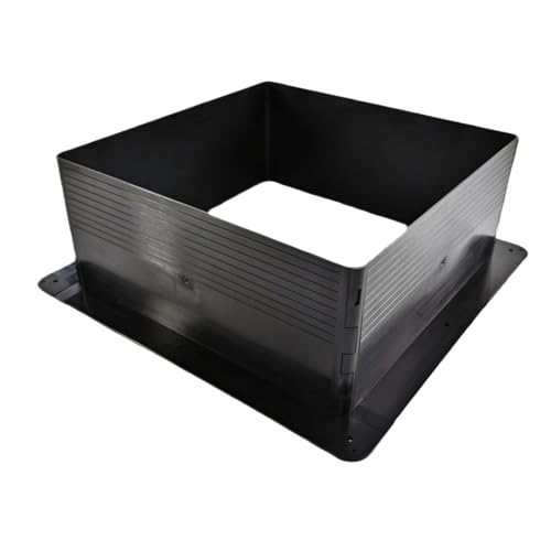 RV Vent Trim Ring Only Fits 2012/ZOIZ Fans, 13.35", 4-Piece (Black) by 2012 - Used condition - Image 2