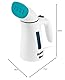 Beldray BEL0725TQ Tragbarer Dampfglätter mit Dampfbürste, 600W Steamer, Reise Dampfglätter für Kleidung, Polster, Vorhänge, schnelles Aufheizen, Chemikalienfreie Reinigung, Falten leicht glätten