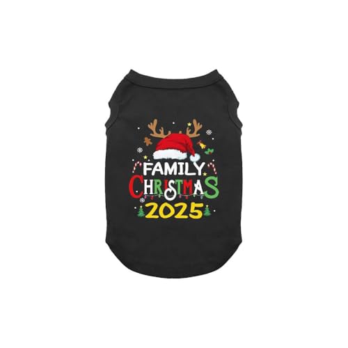 Image of Merry Christmas Family Shirts Plus Size Tops Couple Outfit Tee Parent-Child Short Sleeves Christmas Top