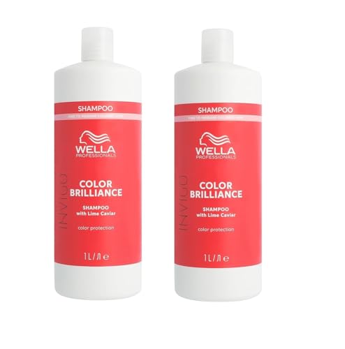2er Wella Professionals Invigo Color Brilliance Farbschutz Shampoo Fein/Normal, 1000ml