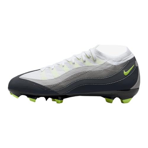 Nike Jr. Mercurial Vapor 16 Pro SE Little/Big Kids' FG Low-Top Soccer Cleats (IB4524-001, Black/Anthracite/Light Graphite/Neon Yellow)