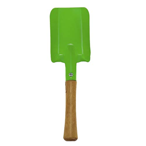 Bitray Set de 4 Mini Palas de Jardín de Madera y Metal miniatura 4