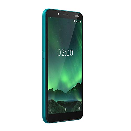 Smartphone Nokia C2 16GB + 16GB Cartão de Memória 1GB RAM Tela de 5,7 Pol. HD+ Câmera Traseira 5MP +