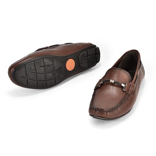 Image of Woods Men Brown Loafers
