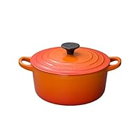 Amazon｜ル・クルーゼ(Le Creuset) 鋳物 ホーロー 鍋 両手鍋 鉄鍋
