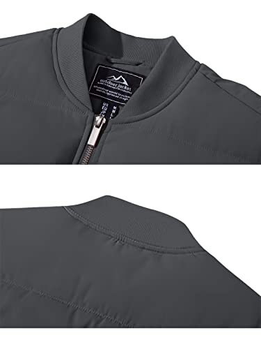 Magnivit Military Bomber Jacket For Men Fashion Full Zip Jacket Top Gun Jacket Cycling Equipment Softshell Jackets Athletic Jacket Winter Jackets #TOP3