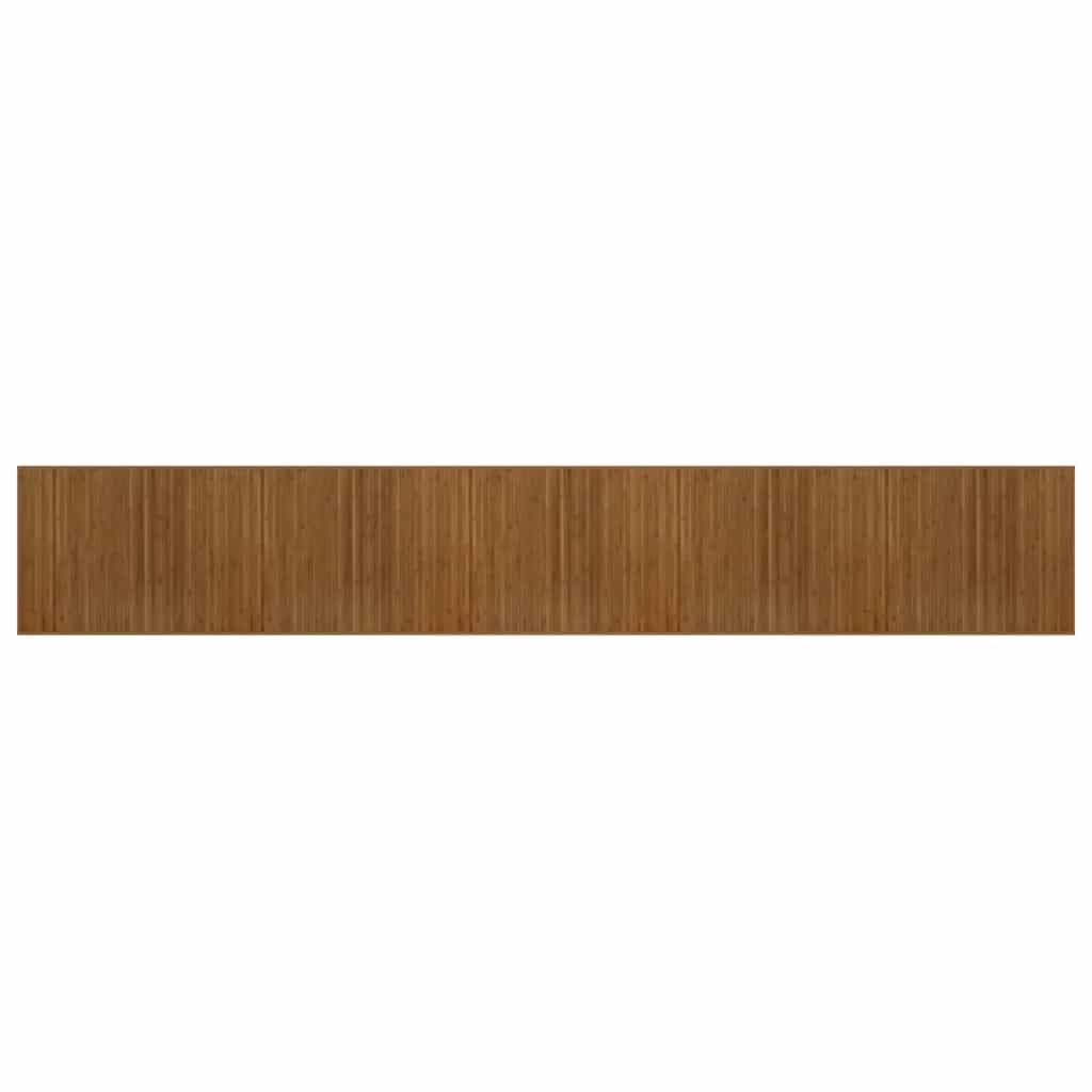 Tapis de salon moderne en bambou pour entrée chaleureuse