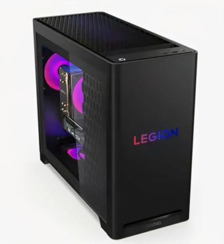 Image of Lenovo Legion Tower 5 Gen 10 Gaming Desktop, NVIDIA RTX 5070 12GB GDDR7 Graphics, AMD Ryzen 7 7700 (Up to 5.3GHz), 32 GB DDR5 RAM, 2 TB SSD, Wi-Fi 6E, Bluetooth 5.3, Windows 11 Pro, w /Accessories
