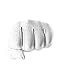 Vice Golf Men's Pure Golf Glove, Worn on Left Hand, Medium, White