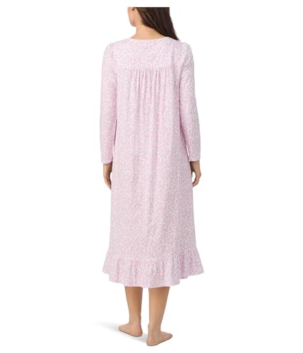 Eileen West Women's Cotton Knit Sleeve Long Nightgown2