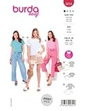 schnittmuster katalog kostenlos  Burda Style Katalog-Schnittmuster T-Shirts in verschiedenen Längen  Damen, Gr. 34-48  Nählevel: Sehr leicht #6010