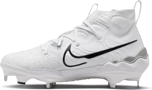Nike Alpha Huarache Nxt pour homme, Noir/Gris fumé foncé/Gris fumé clair/Blanc, 47.5 EU