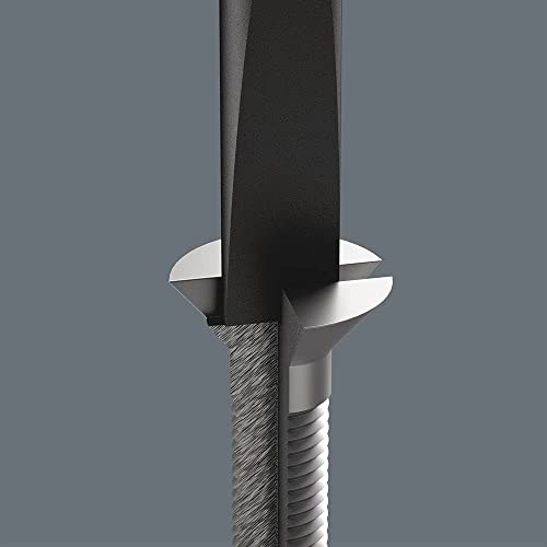 Image of Wera 05118010001 Kraftform Micro 2035 Slotted Electronics Precision Screwdriver, 3mm Head, 80mm Blade Length
