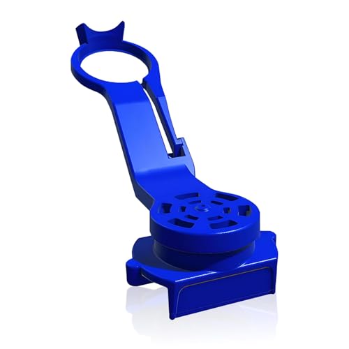Image of MIKANIX Motorcycle Chain Oiler Spray Attachment for Chains I Universal Chain Lubrication Tool for Bike Maintenance I Fits Any Chain Lube Can I Nozzle Sprayer Dispenser (Blue)