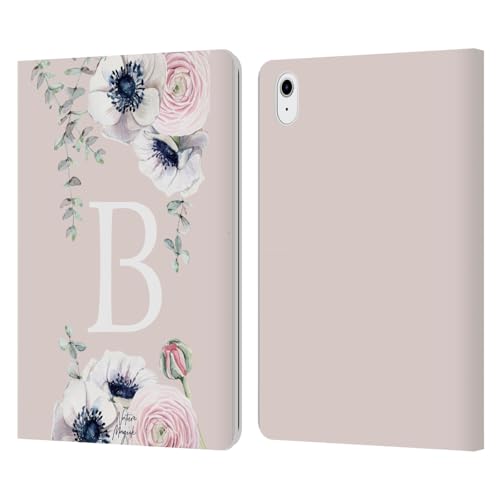 Évitez les rayures sur iPad Air avec l'étui portefeuille rose fleur B