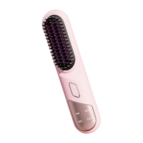 Cepillo alisador compacto para cabello con calentado rápido miniatura 1