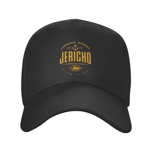 Gorra de béisbol unisex transpirable Detroit Become Human 2024 Gorra de béisbol de moda para hombre Gorra de poliéster Gorra ajustable Gorra casual universal Gorra de conductor de camión regalos