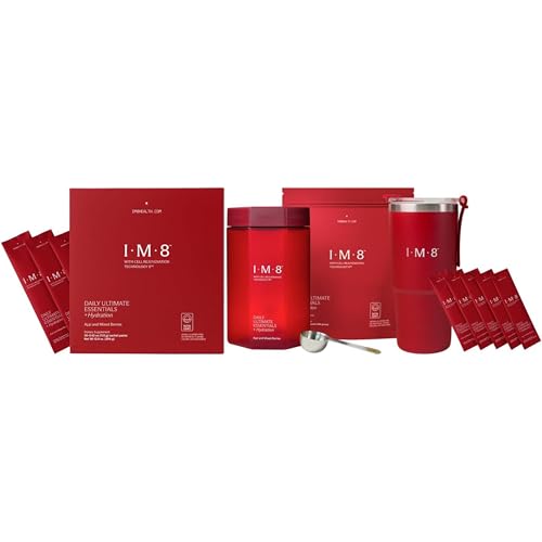 Image of IM8 Daily Ultimate Essentials All-in-One Multivitamin Supplement (Standard Starter Kit + 30 Travel Packs)