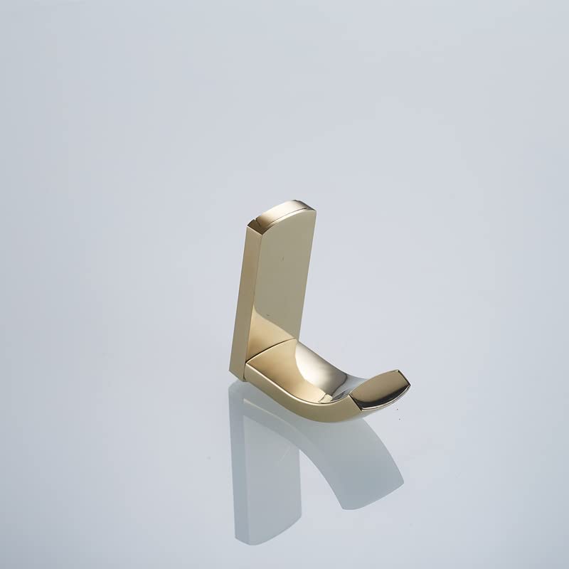 Toallero Toallero de baño Estante de toallero Herrajes de baño, Anillo de Toalla - Oro
