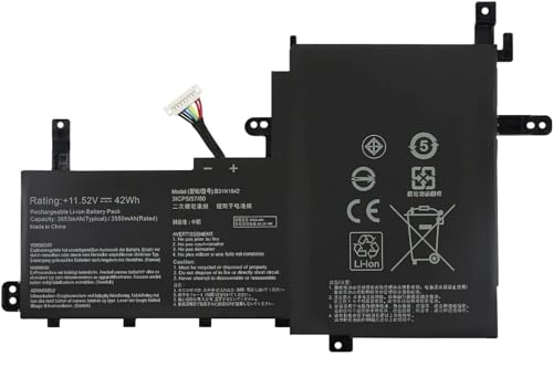 Batterie B31N1842 ASUS VivoBook S15 S531FA X513EA M513IA PC Portable 11.55V