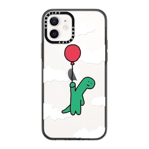 Coque Compact CASETiFY iPhone 12 noire transparente antichoc