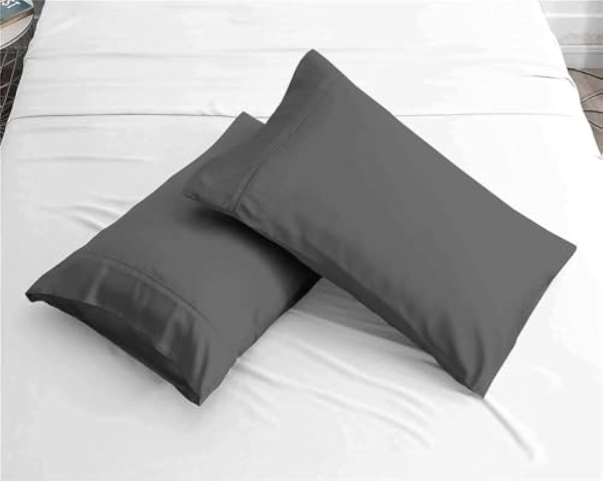 800 Thread Count King Size Bedsheet Set with 1 Flat Sheet and 2 Pillow Covers