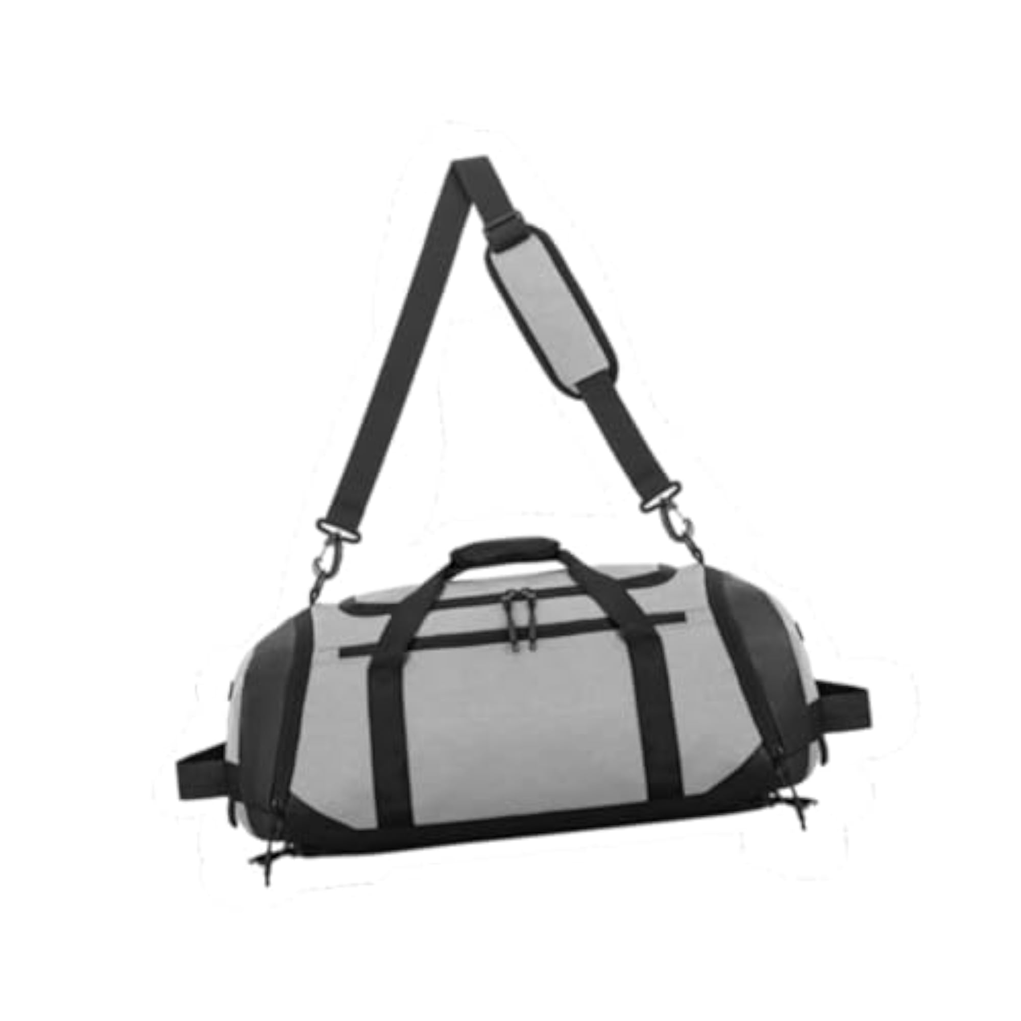 Overnight Waterproof Sports Gym Bag, Gray