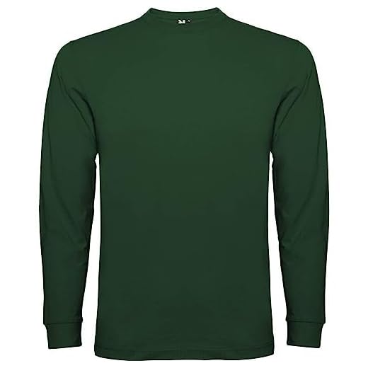 ROLY Camiseta Pointer 1204 Hombre Manga Larga Verde Botella 56 XS