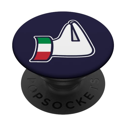 Italian Hand Gesture Italia Italy Italiano Humor Family PopSockets Adhesive PopGrip