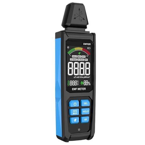 Medidor de Campo EMF02R pantalla color 30MHz-8GHz