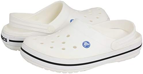 Crocs Unisex Clogs, White, 10-11 US Men | Image 3