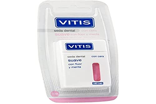 Vitis Seda Dental Suave Con Fluor Y Menta 50m - 50 gr, 1