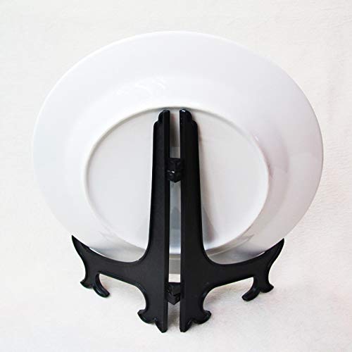 KOHAND 40 confezioni da 20 cavalletti in plastica da 20 cm, supporto piatto in acrilico trasparente, supporto pieghevole per foto, segnaposto per matrimoni, decorazioni artistiche per la casa