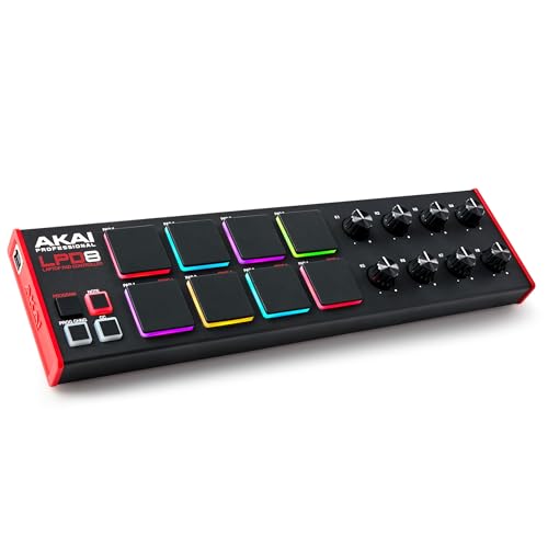 Akai Professional LPD8 - Controlador MIDI USB con 8 Drum Pads