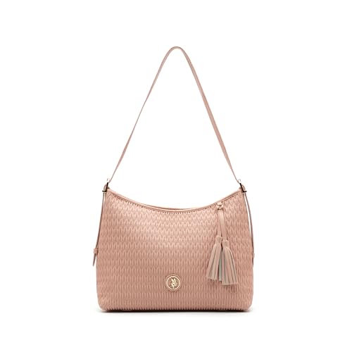Image of U.S. POLO ASSN. Bridget Shoulder Handbag |Solid Finish For Women| Trendy Bag For Casual Use