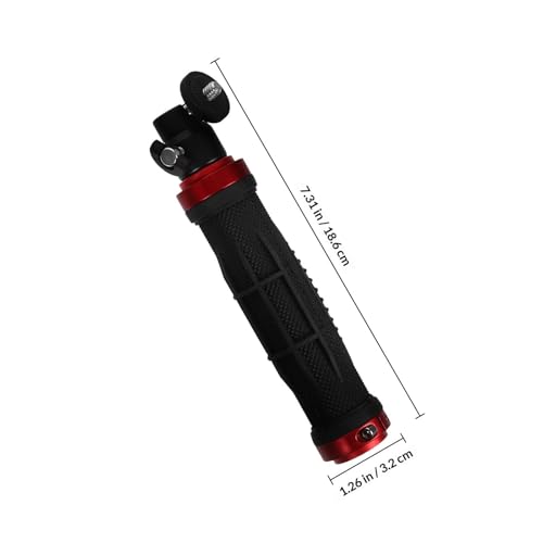 Image of GANAZONO Versatile Screw, for Indoor and Outdoor for 1 /4inch Suitable and Video Camera Stabilizer Handle Grip with Comfortable Silicone Sturdy Aluminium Alloy Material Use Equipment