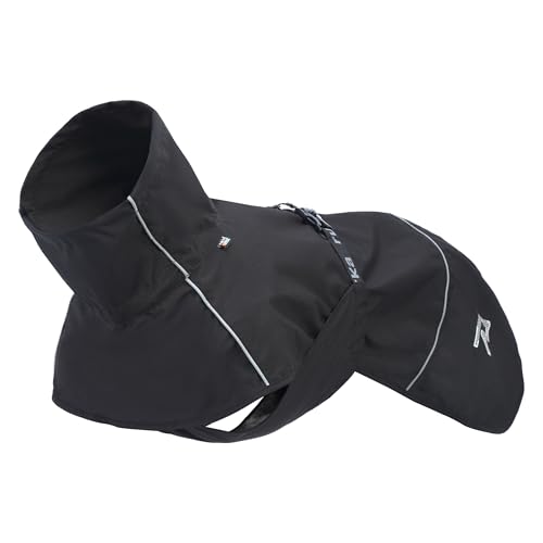 Rukka Pets HAYTON ECO Regenmantel für Hunde Schwarz 30