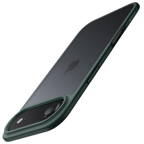 JETech Funda Mate para iPhone Air, Verde Oscuro