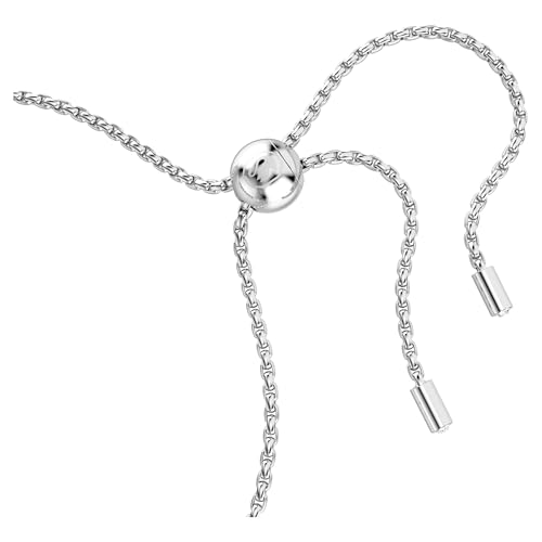 Swarovski Matrix bracelet, Baguette cut, Purple, Rhodium finish3