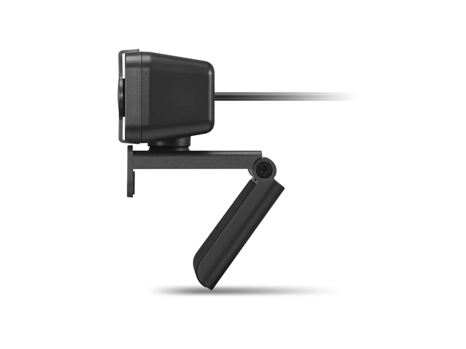 Lenovo 310 FHD Webcam, 1080p, FHD Resolution @30 FPS, Plug-and Play USB Connectivity, 1.8M Cable, 2 Integrated Microphones, External Privacy Shutter, Black - Image 4