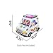 Decora Girlz Dream Car - Rolling Wheels, Surfboard, Suitcase, Stickers, Kids 4+