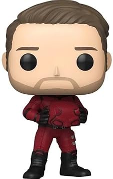 Funko Pop! Vinyl, Daredevil Unmasked Figure, Red and Black, Marvel, Entertainment Earth Exclusive, #1547, 4-inch, Matt Murdock
