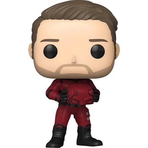 Funko Pop! Vinyl, Daredevil Unmasked Figure, Red and Black, Marvel, Entertainment Earth Exclusive, #1547, 4-inch, Matt Murdock by Funko - Used condition - Image 2