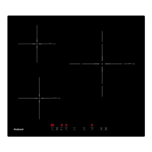 Gudsunal Table de Cuisson Induction 3 Feux 7200W