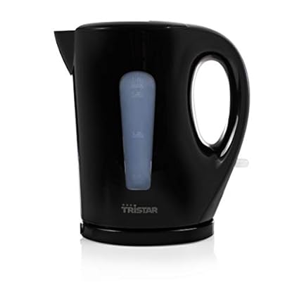 Foto di Tristar WK-3384 bollitore Elettrico 2200, plastica, Nero, W, 1.7 Litri, Acciaio Inox