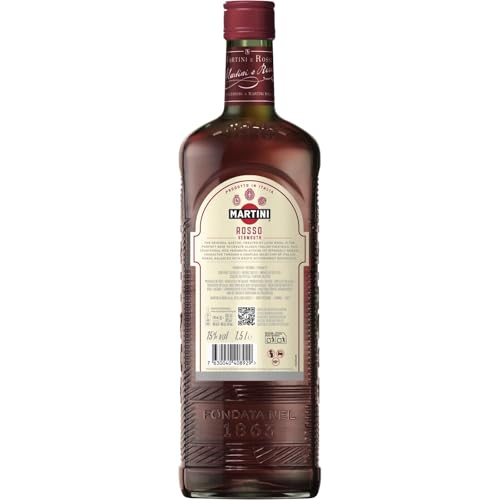 Miniatura 11 de Martini Rosso Red Vermouth Aperitivo, 15 Abv, 150cl 1.5l, Vermut Dulce Con Infusión De Hierbas Regionales