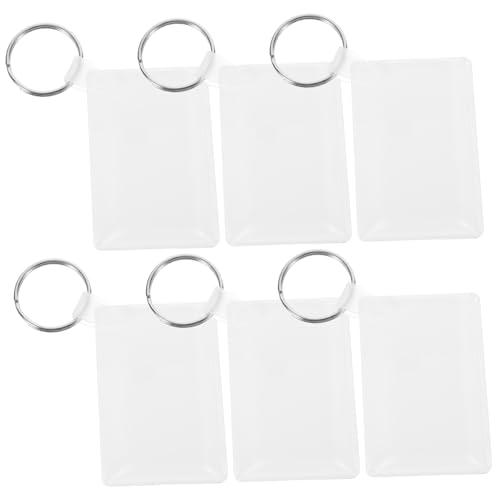 Porte-clés vierges pour sublimation accessoires DIY Uonlytech pour projets artisanaux